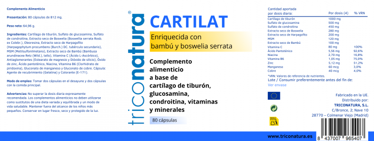 CARTILAT ETIQUETA